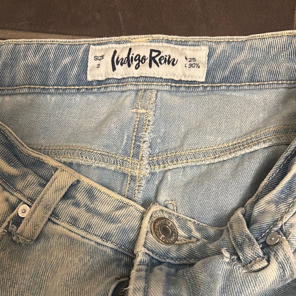 Indigo Rein Blue High Rise Jeans with Vintage Appeal
